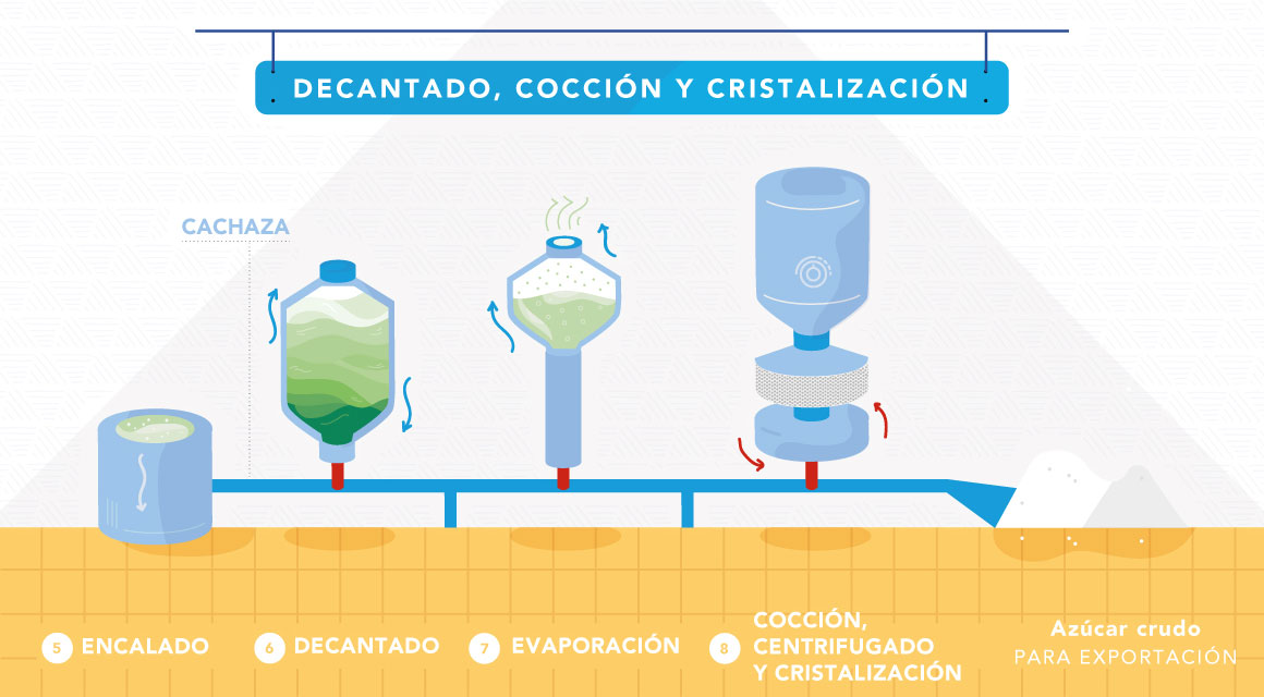 Proceso Decantado, Coción y cristalización slide 3