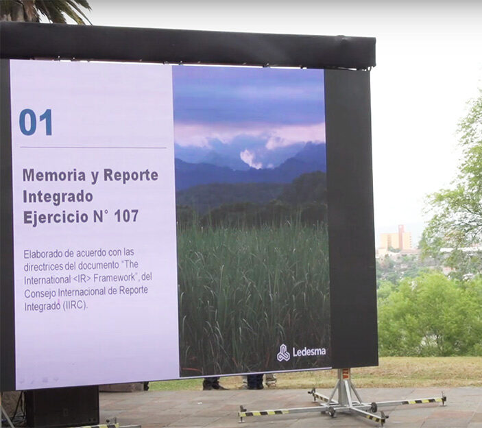 Balance 2020 Memoria Reporte Integrado Ledesma forma anual nuestro desempeño económico, social y ambiental